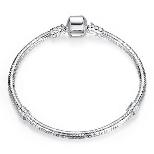 Sterling Silver Snake Chain Bangle & Bracelet