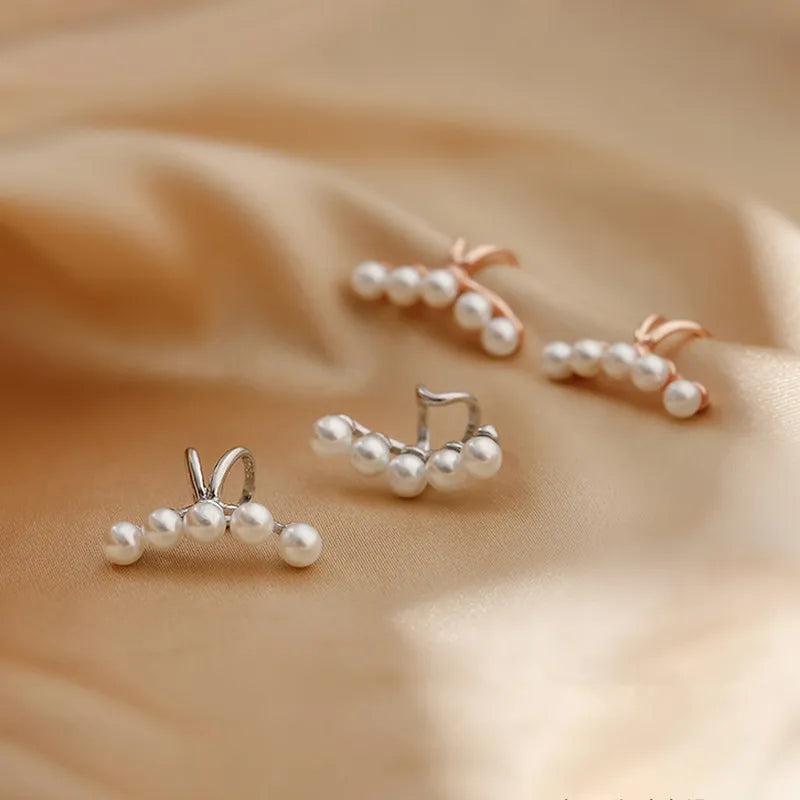 Pearl Clip Earrings